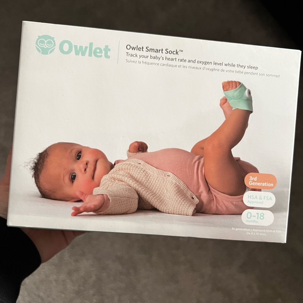 Owlet dream sock 3